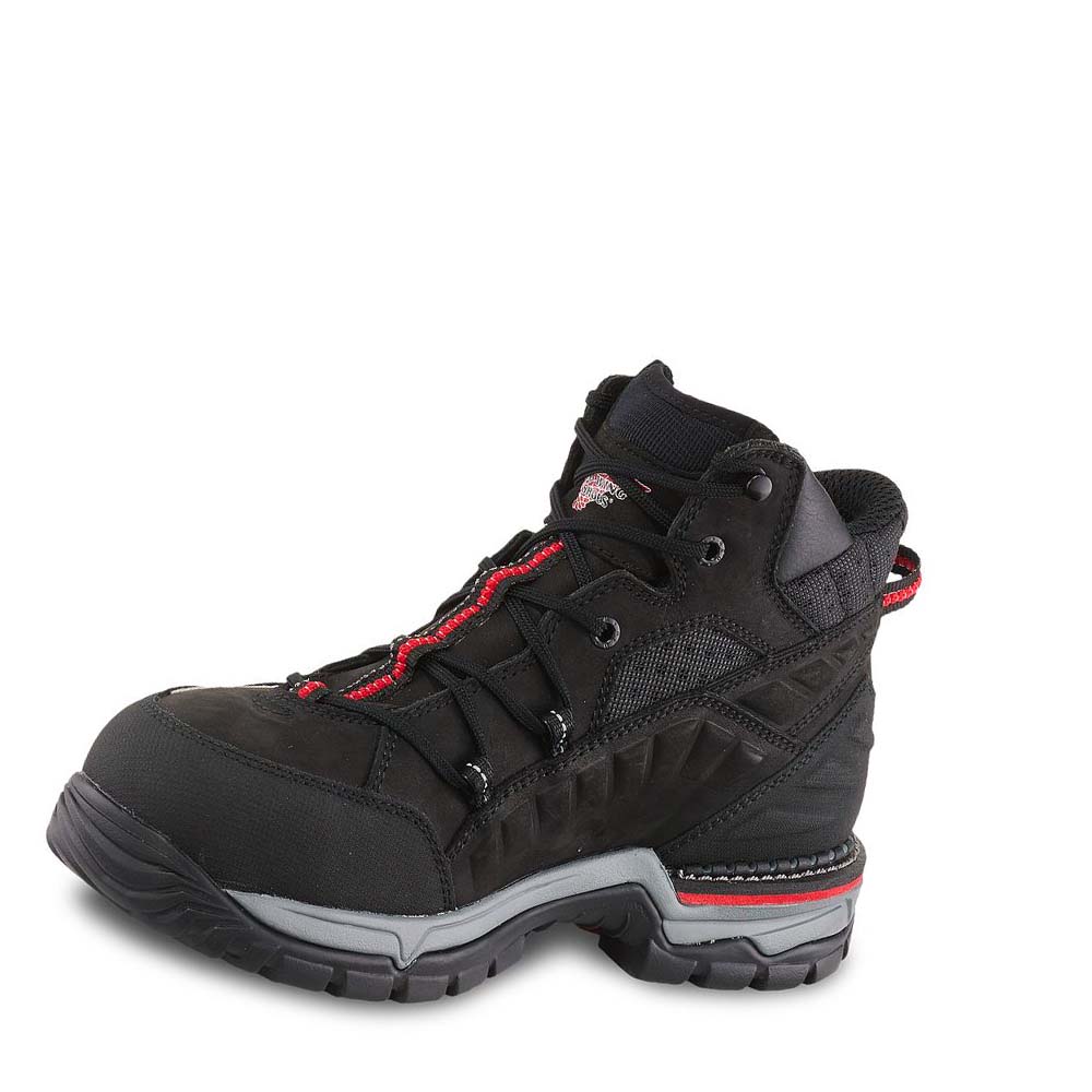 Red Wing 5-inch CSA Safety Toe Men's Hiking Boots Black / Grey | ZA 270EBC